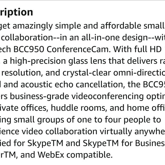 Logitech Conference Cam - Picture 5 of 5